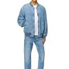 Men Diesel Outerwear And Jackets | D-Vinz Light Blue