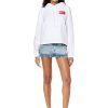 Women Diesel Sweaters | F-Jaralabel-Hood White