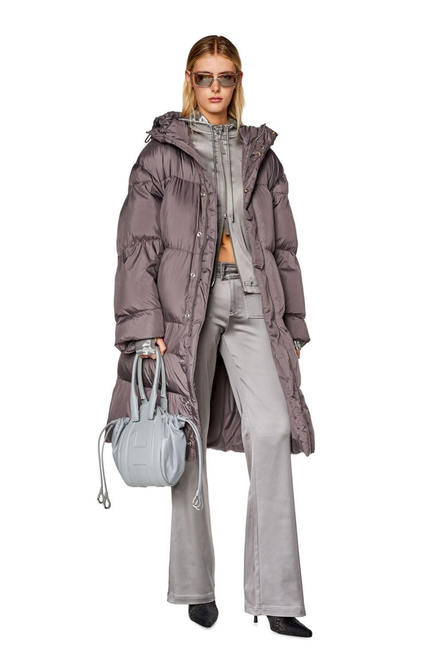 Women Diesel Outerwear And Jackets | W-Takry Grey