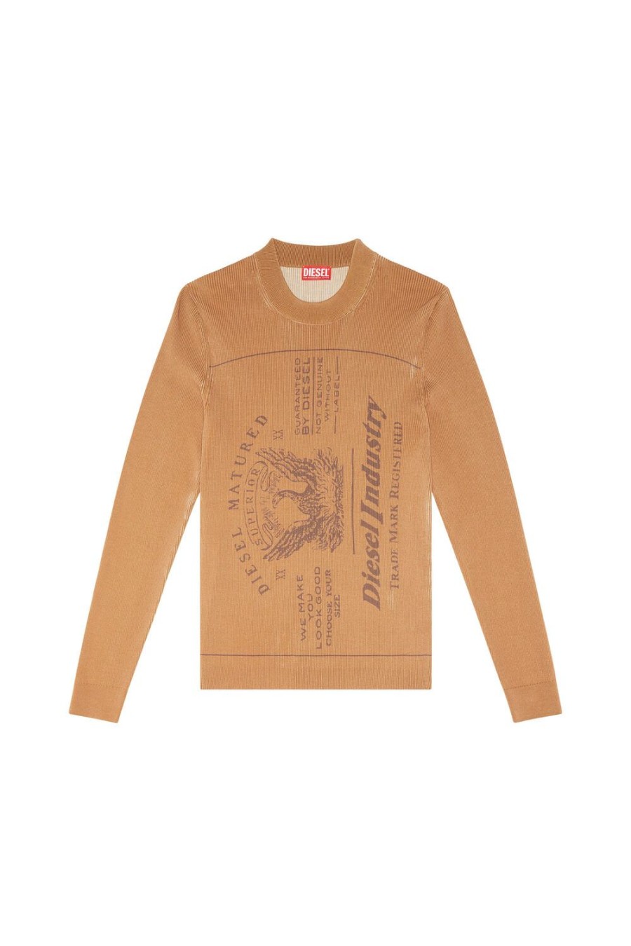 Men Diesel Knitwear | K-Ios Light Brown