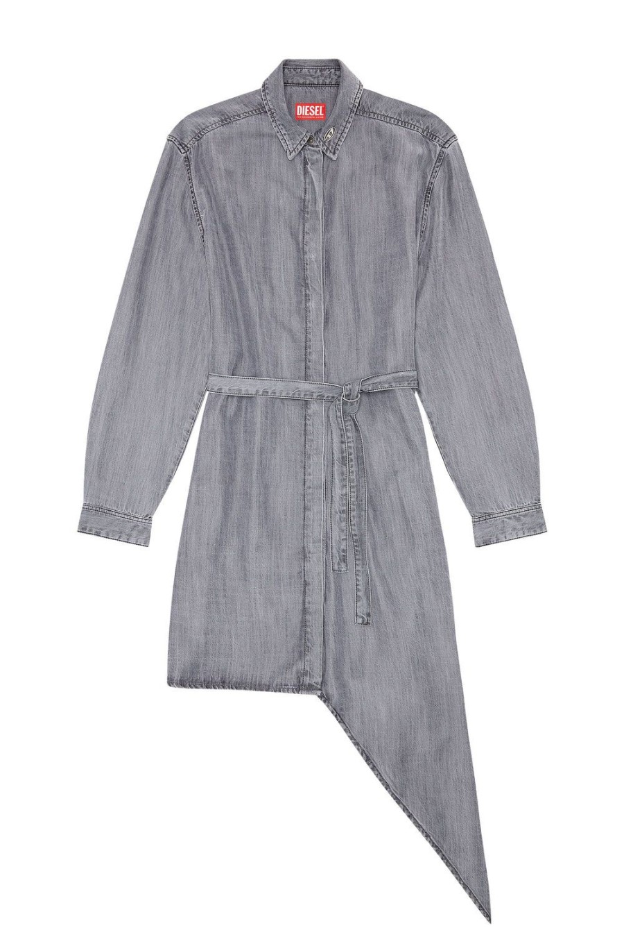 Women Diesel Dresses And Jumpsuits | De-Triss Dark Grey