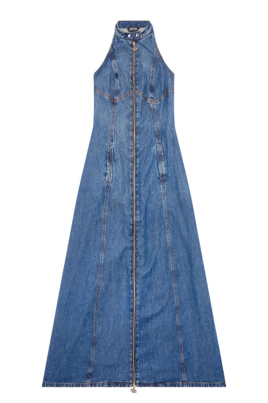 Women Diesel Dresses And Jumpsuits | De-Lulu-S Medium Blue