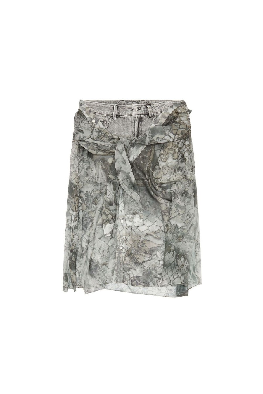 Women Diesel Skirts | O-Jeany Grey