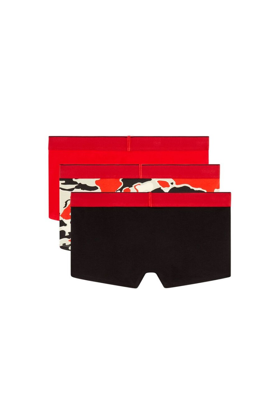 Men Diesel Underwear | Umbx-Damienthreepack Red/Black