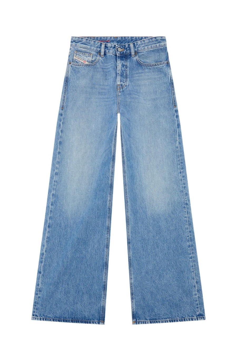 Women Diesel Jeans | Straight Jeans 1996 D-Sire 09I29 Light Blue