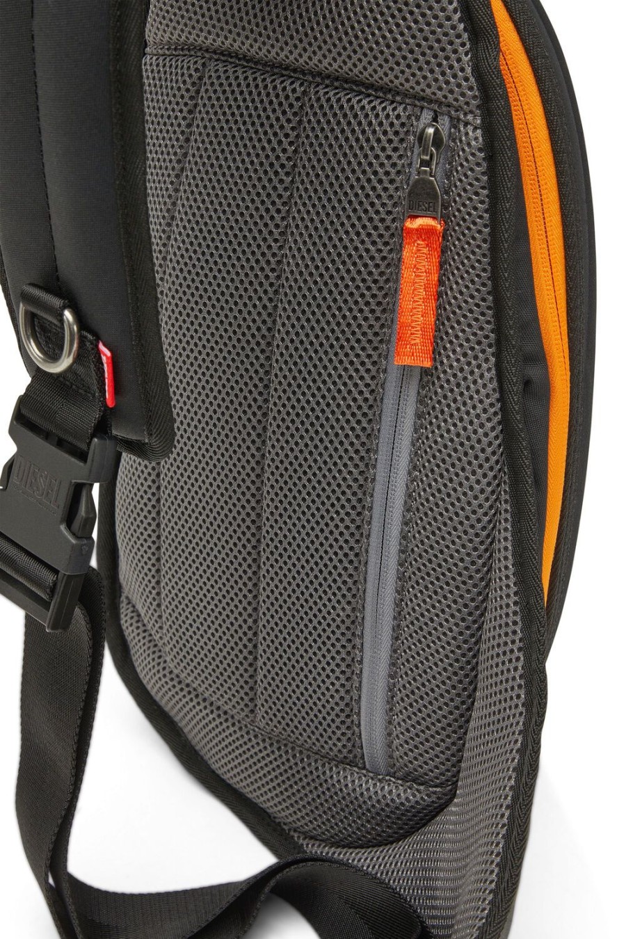 Men Diesel Backpacks | 1Dr-Pod Sling Bag Black