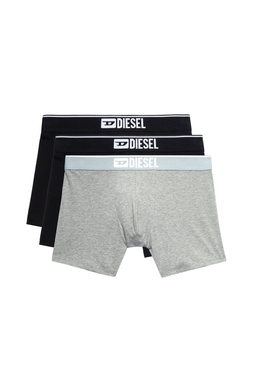 Men Diesel Underwear | Umbx-Sebastianthreepac Black/Grey