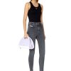 Women Diesel Jeans | Super Skinny Jeans 1984 Slandy-High 09D61 Black/Dark Grey