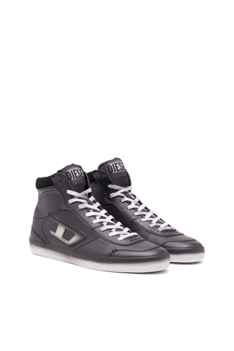 Men Diesel Sneakers | S-Leroji Mid Black