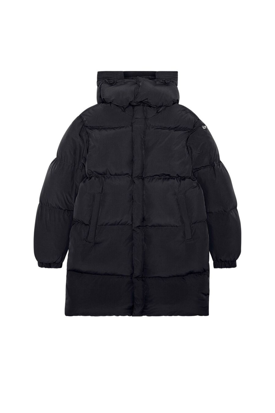 Men Diesel Outerwear And Jackets | W-Rolfys-Long Black