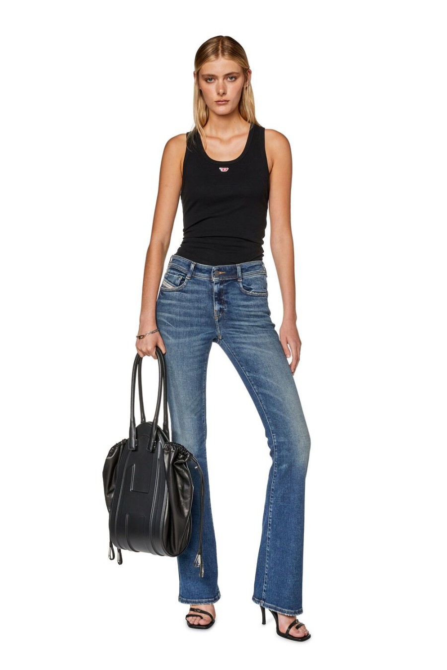 Women Diesel Jeans | Bootcut And Flare Jeans 1969 D-Ebbey 09G71 Dark Blue