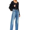 Women Diesel Jeans | Straight Jeans 1956 D-Tulip 007P9 Medium Blue