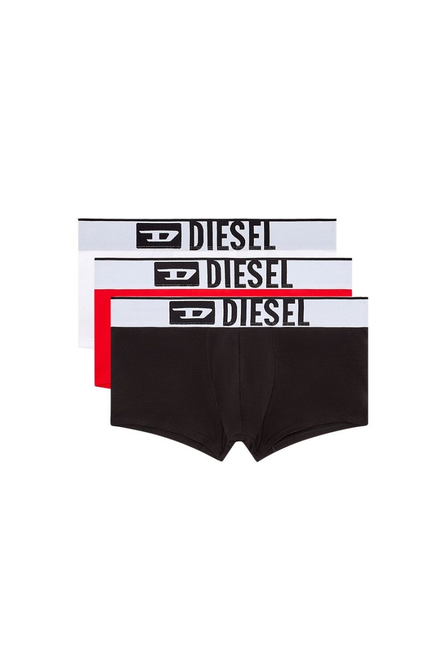 Men Diesel Underwear | Umbx-Damienthreepack-Xl Black/Red