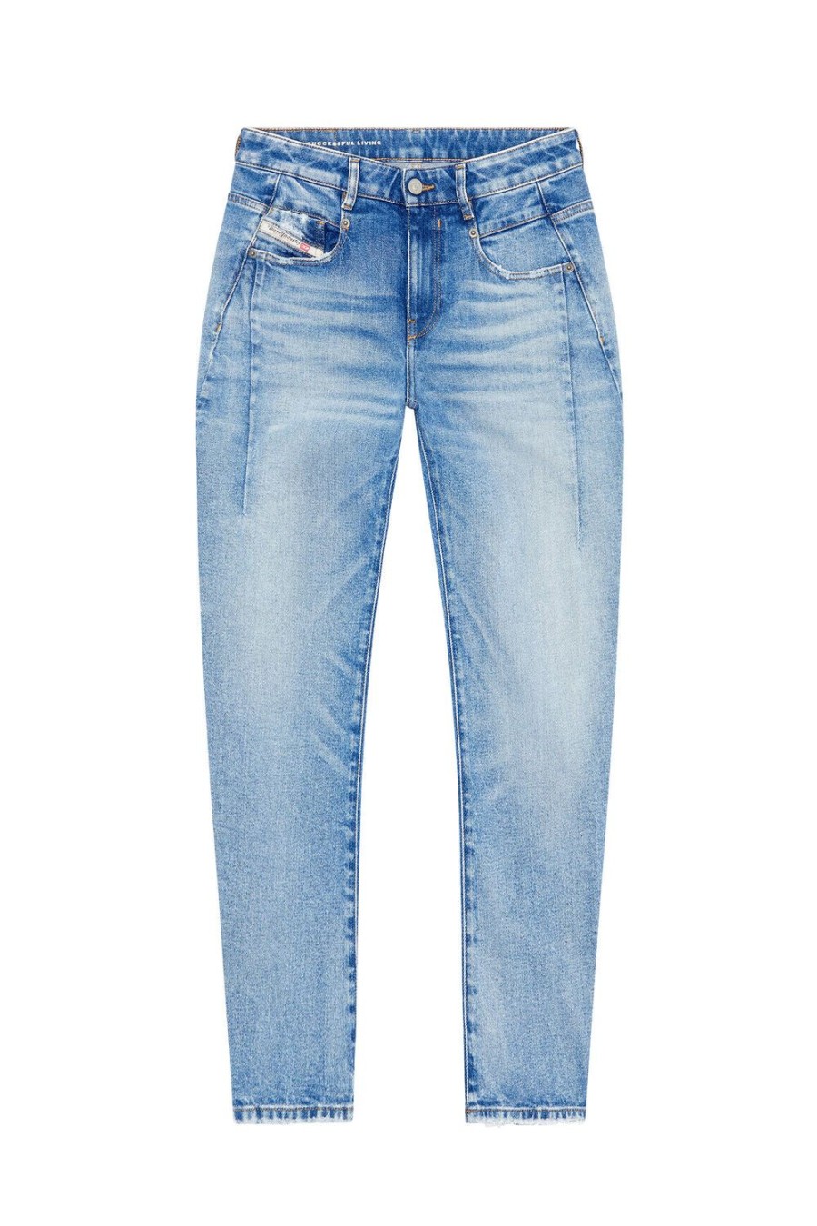 Women Diesel Jeans | Boyfriend Jeans Fayza 09G24 Light Blue