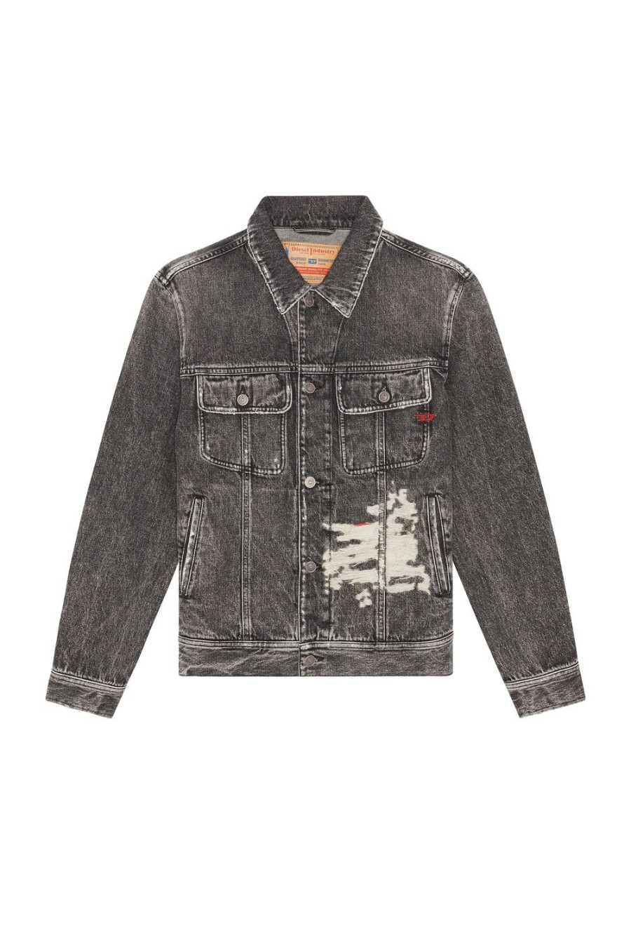 Men Diesel Outerwear And Jackets | D-Barcy-S1 Black