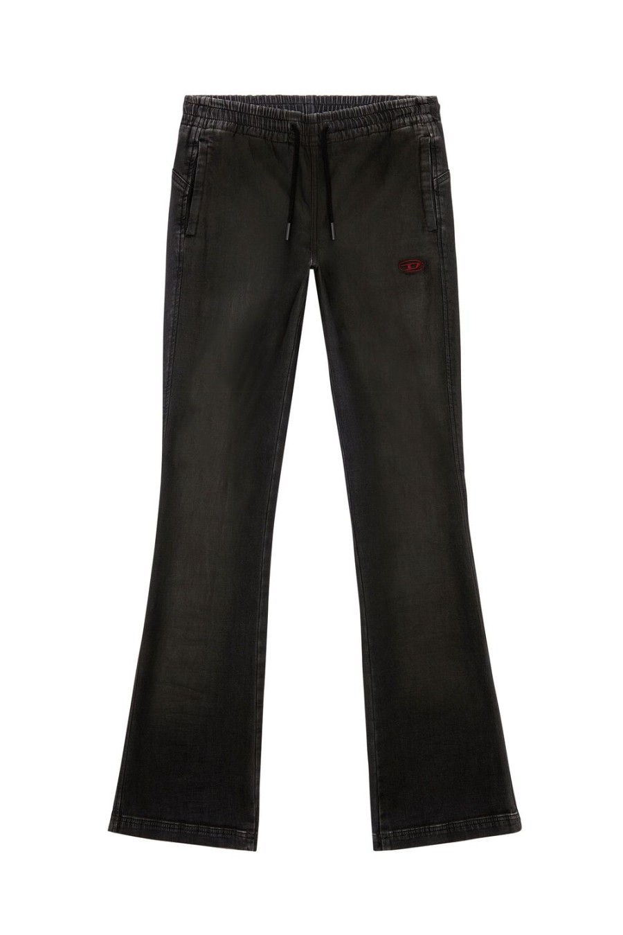 Women Diesel Jeans | Bootcut And Flare 2069 D-Ebbey Joggjeans® 068Hu Black/Dark Grey