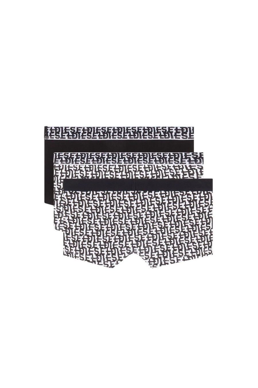 Men Diesel Underwear | Umbx-Damienthreepack Grey/Black