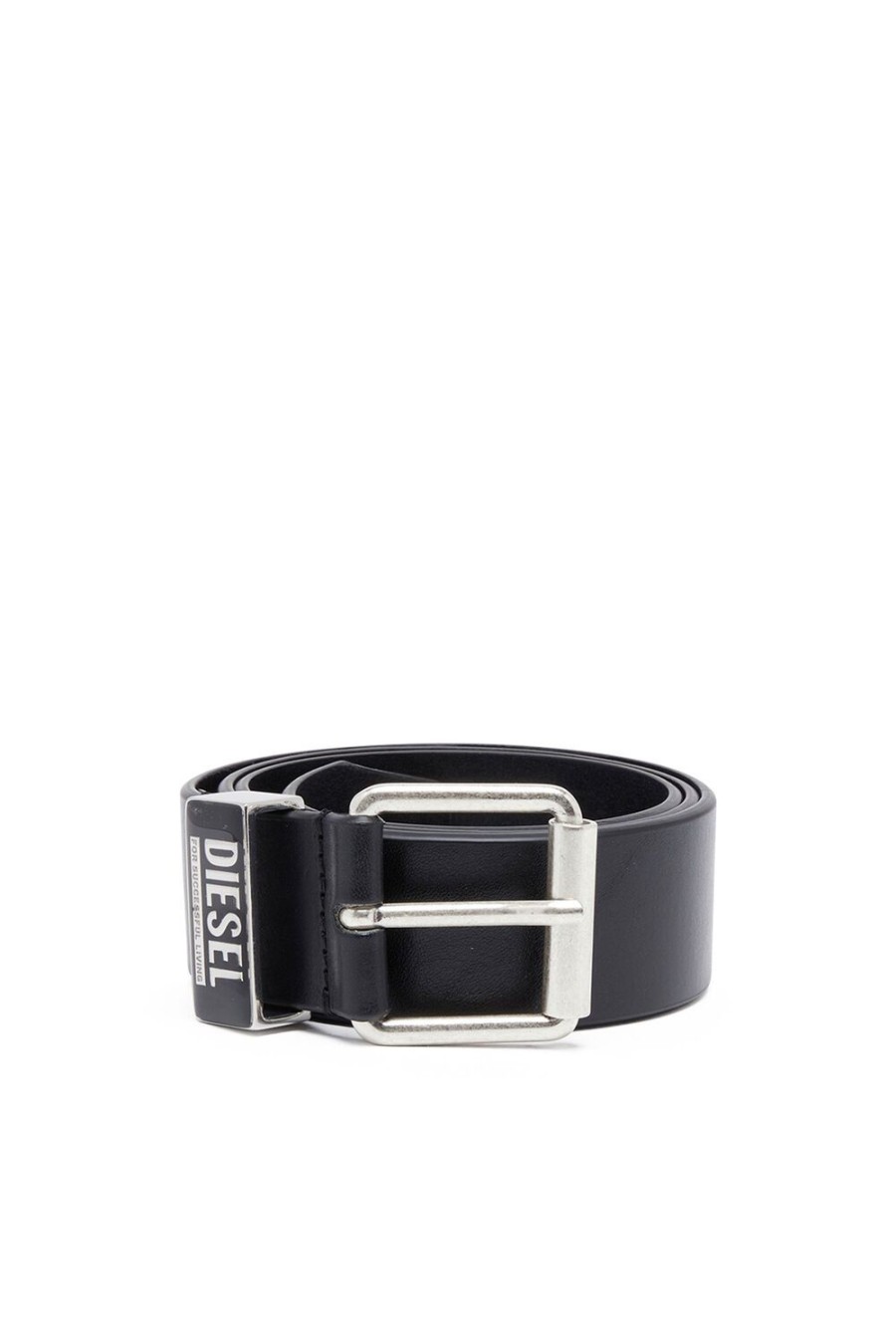 Men Diesel Belts | B-Glossy Loop 40 Black