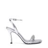 Women Diesel Sandals | D-Vina Sdl Silver