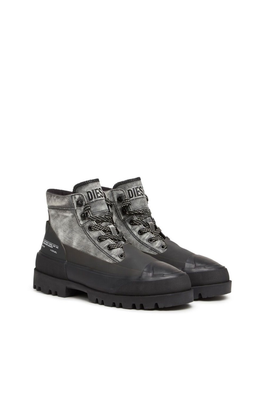 Men Diesel Boots | D-Hiko Bt X Black